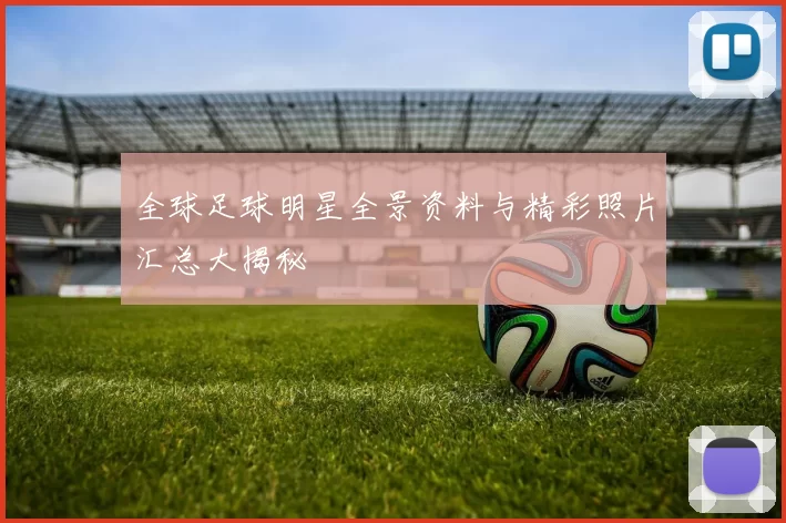全球足球明星全景资料与精彩照片汇总大揭秘