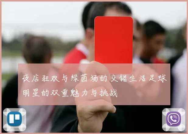 夜店狂欢与绿茵场的交错生活足球明星的双重魅力与挑战