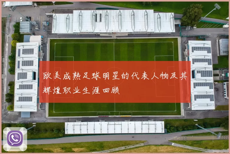 欧美成熟足球明星的代表人物及其辉煌职业生涯回顾
