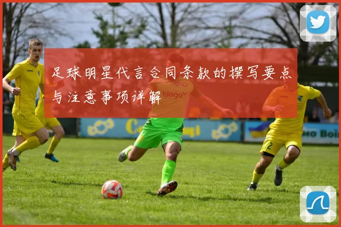 足球明星代言合同条款的撰写要点与注意事项详解